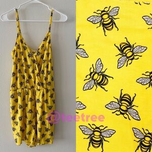 NEW MEUNDIES QUEEN BEE ROMPER SOFT MODAL NWT Women’s Loungewear Pajama PJs Large